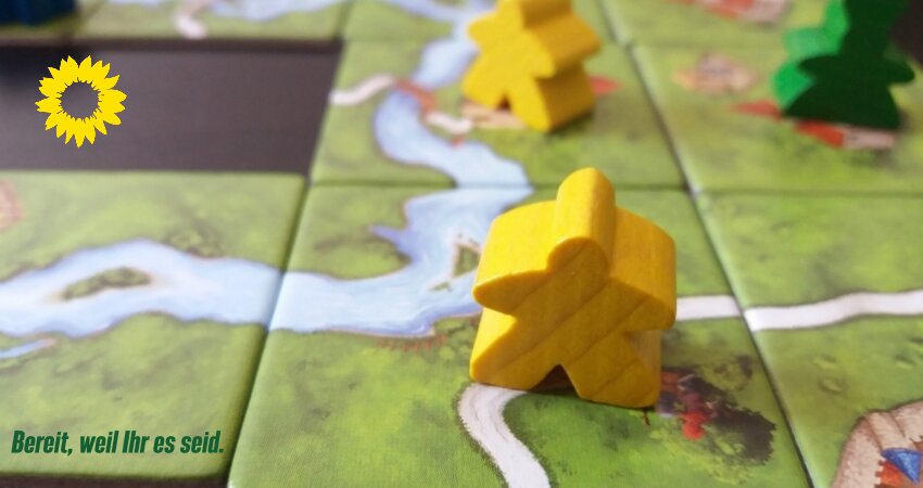 Bild eines Carcassonne Meeples