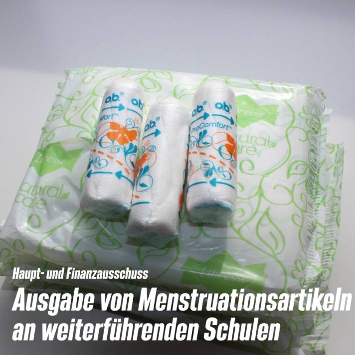 Hygieneartikel auf Damentoiletten – Ansinnen von CDU und Stadtverwaltung bleibt unverständlich