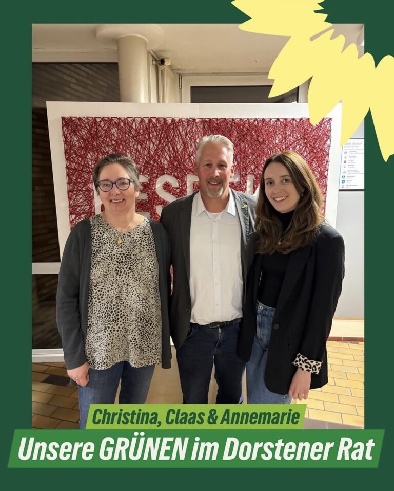 Unsere Grünen im Dorstener Rat